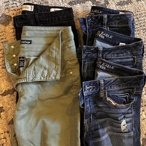 Skinny leg lot size 6
